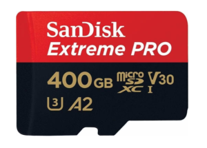 SanDisk Extreme Pro 400GB microSDXC Speicherkarte mit 200 MB/s für nur 34,90€