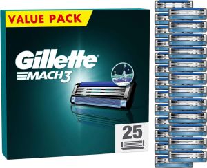 Gillette Mach3 Rasierklingen 25 Stück für 27,99€ (statt 45€)