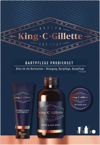 Prime Deal: King C. Gillette Mini-Reise-Geschenkset für 10,99€ (statt 14,99€)
