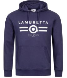 Lambretta Herren Navy Hoodie für nur 23,94€ (statt 26,94€)