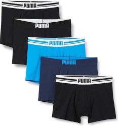 PUMA Herren Placed Logo Men’s Boxershorts Gr.S-XL im 5er-Pack für nur 21,38€ (statt 29,82€)