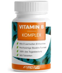 ProFuel Vitamin B Komplex 365 Tabletten für nur 7,52€ im Prime Spar-Abo (statt 9,95€)