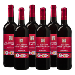 6 Flaschen Closerie Saint Vincent Cuvée Prestige Bordeaux (2021) für nur 31,14€ inkl. Lieferung