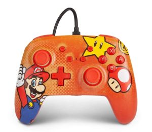 PowerA kabelgebundener Controller für die Nintendo Switch – Mario Vintage für 17,49€ (statt 24,99€)