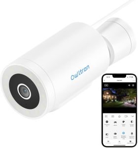 owltron 4MP-Außenkamera mit Farb-Nachtsicht und Zwei-Wege-Audio für 19,99€