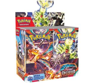 Amigo Pokémon-TCG: Karmesin & Purpur Obsidian Flammen Booster Display für nur 124,89€ inkl. Versand