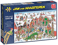 Jumbo Spiele Jan van Haasteren – Das Dorf des Weihnachtsmanns Puzzle (5.000 Teile) für nur 18,59€ (statt 35€)