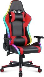 HomeMiYN Gaming Stuhl mit Lautsprechern und RGB LED-Leuchten für nur 216,99€ (statt 264,99€)