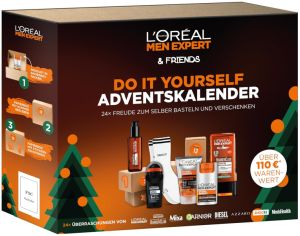 L’Oréal Men Expert Do it yourself Adventskalender 2023 für nur 41,95€