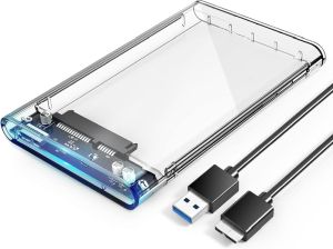 ORICO 2139U3-CR-EP 2,5“ Festplattengehäuse mit USB 3.0 auf SATA 3.0 für 8,79€ (statt 11€)