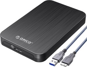 ORICO Festplattengehäuse mit USB 3.0 auf SATA für 2,5 Zoll HDD/SSD Festplatten für 7,14€