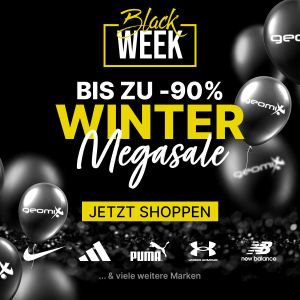 Bis zu -90% im Winter Black Week Sale auf Geomix