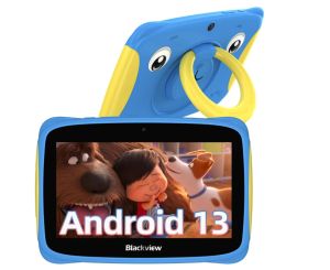 Sturzsicheres Kinder Tablet Blackview Tab 3 mit Android 13, 7 Zoll Display und 3280mAh Akku für 59,99€