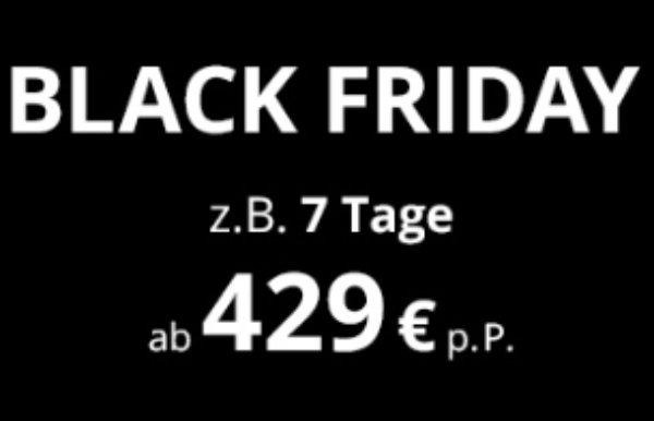 AIDA BLACK FRIDAY: Super-Deals bis 27. November schon ab 429€ p.P.