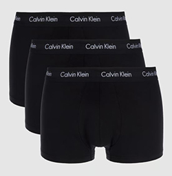 3er Pack Calvin Klein Herren Boxershorts Schwarz (S bis XL) für nur 27,77€