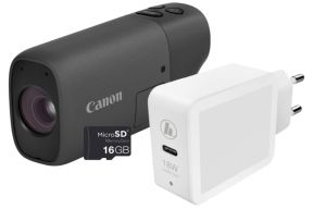 Canon PowerShot ZOOM Essential Kit BLK – Digitales Fernglas mit Foto- & Videofunktion für 199€