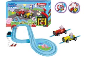 Carrera FIRST Peppa Pig Soapbox Race Rennstrecken-Set für 18€ – Prime