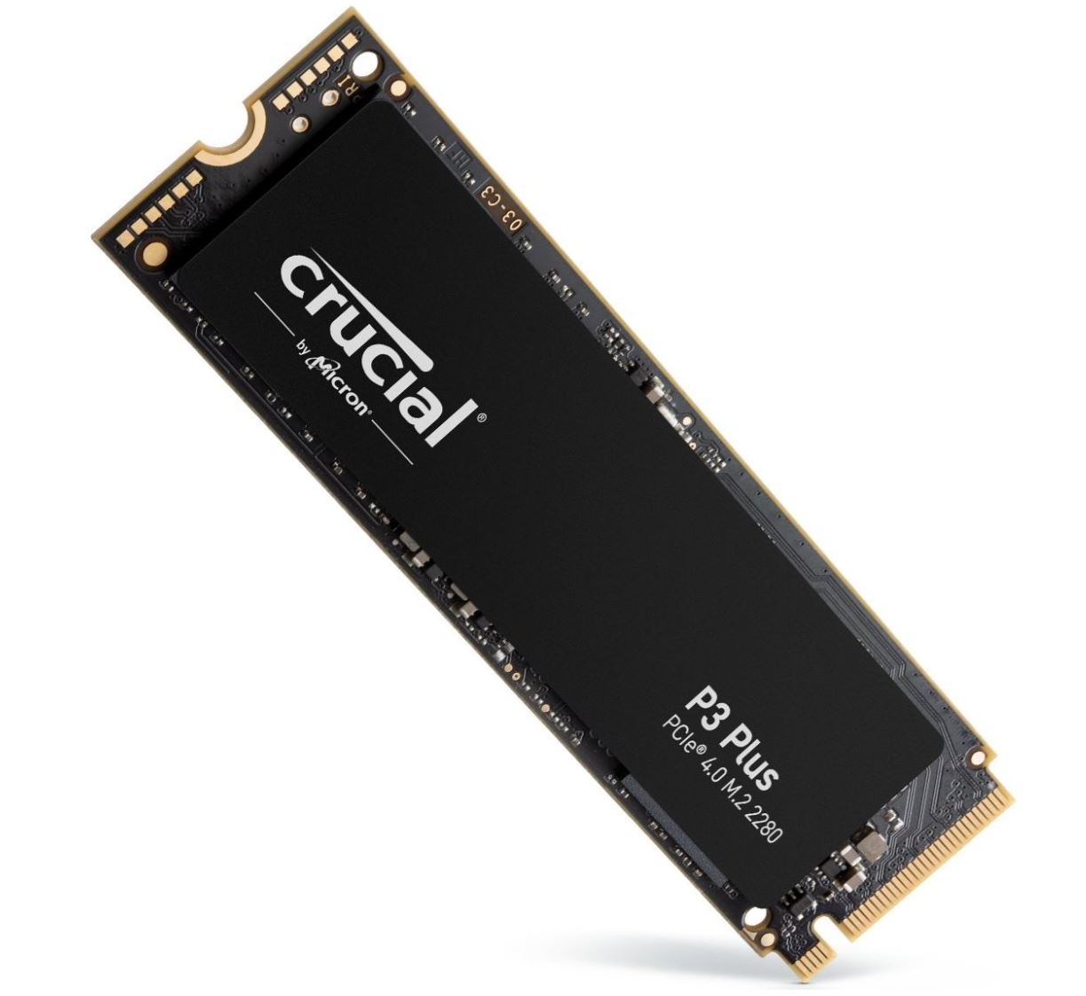 Crucial P3 Plus 2TB M.2 PCIe Gen4 NVMe Interne SSD für nur 104,99€ inkl. Versand