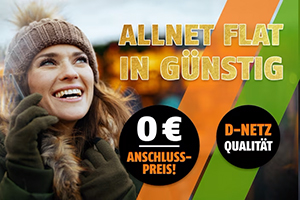 klarmobil Allnet-Flat (Vodafone-Netz – 15, 25 & 40 GB) ab nur 9,99€ monatlich – ohne AG!