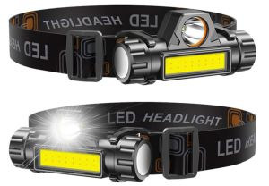 Doppelpack LETOUR ‎LT-HL002EU Ultra-Light Led Stirnlampen für nur 12,99€