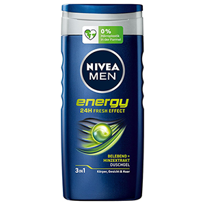 NIVEA MEN Energy Duschgel (250 ml) für nur 1,08€ (statt 1,95€) – Prime