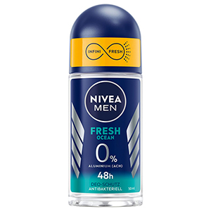 NIVEA MEN Fresh Ocean Deo Roll-On für nur 1,59€ (statt 2,35€) – Prime Spar-Abo