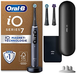 Oral-B iO Series 7 Plus Edition Elektrische Zahnbürste + 3 Aufsteckbürsten, Magnet-Etui für nur 154,99€ (statt 310€)