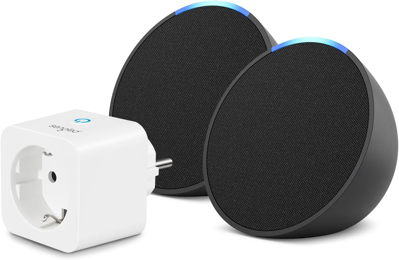 Doppelpack Amazon Echo Pop Lautsprecher + Sengled Smart Plug für nur 39,98€