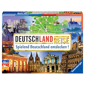 Ravensburger Brettspiel “Deutschlandreise” (ab 8 Jahren, bis zu 6 Spieler) für nur 22,99€ inkl. Prime-Versand