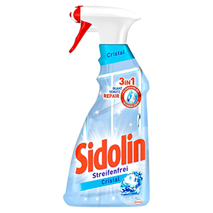 Sidolin Cristal Glasreiniger 500 ml im Spar-Abo für nur 1,26€ (statt 1,95€)