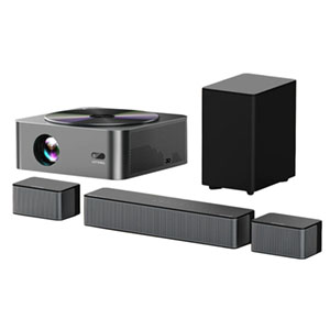 Ultimea Bundle: Apollo P40 Full-HD Beamer & Poseidon D60 Soundbar mit Subwoofer für 331,58€ (statt 370€)