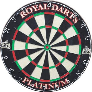 Royal Darts Platinum Dartscheibe für Steeldarts nur 32,95€ (statt 54,95€)