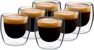 6er-Set GLASWERK Design Espressotassen für 17,25€ (statt 34,99€) – Prime