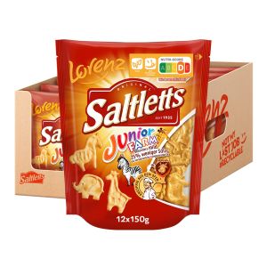 Lorenz Snack World Saltletts Junior Farm 12er Pack für 13,92€ (statt 17,40€) im Spar-Abo