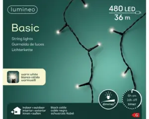 Lumineo 36 Meter LED-Lichterkette für 15,95€ (statt 24,71€)