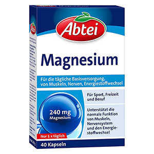 Abtei Magnesium (40 Kapseln á 240 mg) ab nur 2,37€ (statt 2,95€) – Prime Spar-Abo