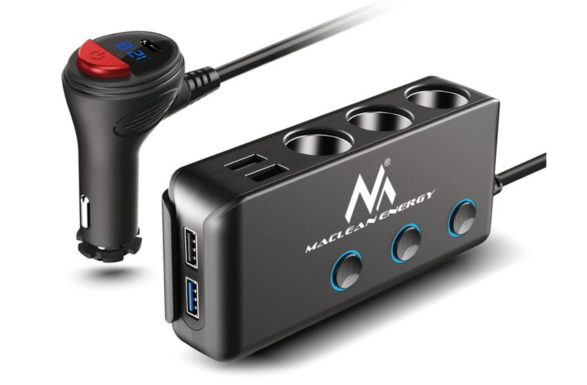 DSD TECH USB-C Auf 12V Adapter - 36W Für Dashcam & GPS Im Auto