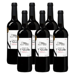 12 Flaschen Château de Nivelle Bordeaux für nur 53,88€ inkl. Lieferung
