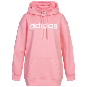 adidas Essentials Oversize Fleece Damen Hoodie in rosa für 29,94€ (statt 41,94€)