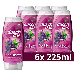 6x 225 ml Duschdas Acai Berry Duschbad für nur 5,64€ (statt 8,70€)