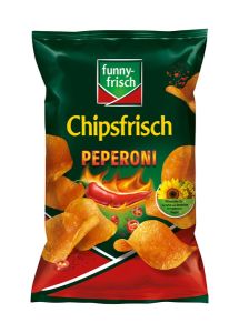 funny-frisch Chipsfrisch Peperoni 10 x 150g für 10,71€ (statt 19,90€) im Spar-Abo