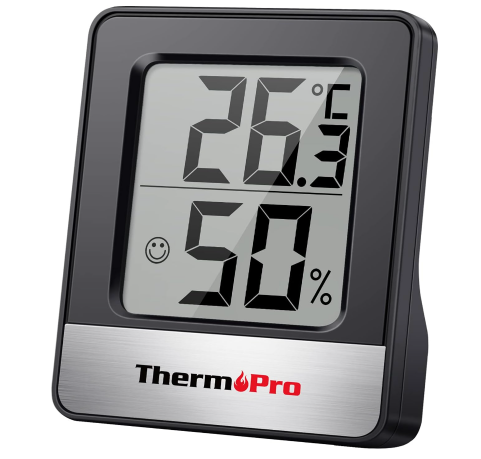 ThermoPro TP49B digitales Mini Thermometer und Hygrometer für nur 7,25€ bei Prime-Versand