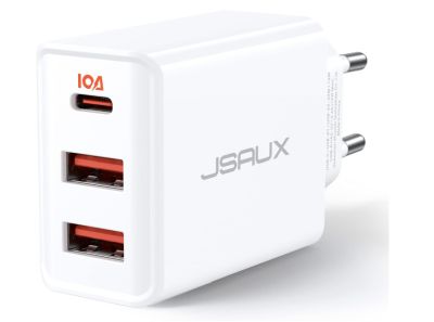 JSAUX 3-Port 32W USB-C Schnellladegerät für 6,92€