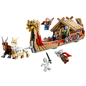 LEGO 76208 Marvel Super Heroes Das Ziegenboot für nur 32,99€ (statt 40€)