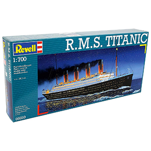 Revell R.M.S. Titanic Modellbausatz (Maßstab 1:700) für nur 9,74€ (statt 19,69€) – Prime
