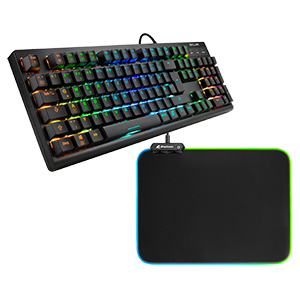Sharkoon SKILLER SGK30 Gaming-Tastatur + RGB Mauspad für nur 36,98€ (statt 53€)