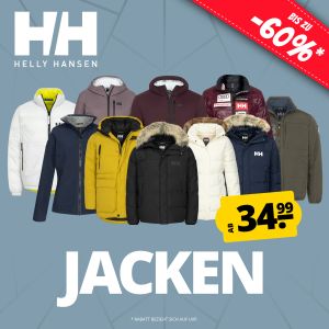 SportSpar: HELLY HANSEN Sale mit vielen Jacken ab nur 34,99€