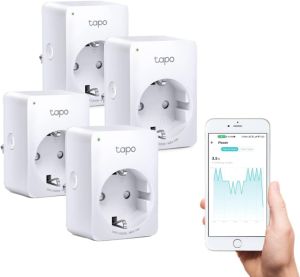 Wieder lieferbar: 4er-Pack TP-Link Tapo P110 Smart Steckdose mit Energieverbrauchsmesser für 29,99€ – Prime