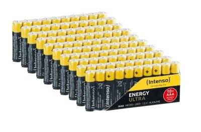 100er Pack Intenso 7501910MP ENERGY ULTRA AAA LR03 Alkaline Batterien für 14,99€