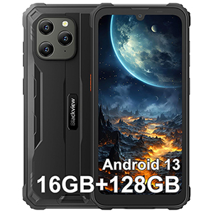 Blackview BV5300 Plus 6.1″ HD+ Outdoor Smartphone (16GB, 128GB, 6.580 mAh,13 MP + 5 MP) für 151,99€